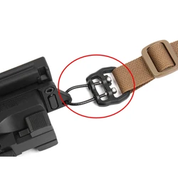 Hebilla liberación rápida 25mm correa táctica militar – Repuesto