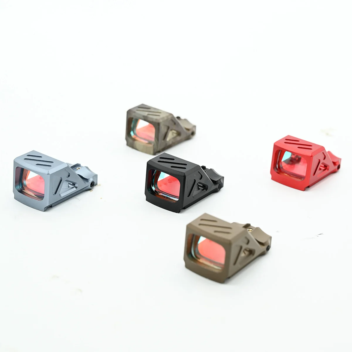 Mira red dot compacta táctica fotosensible para caza y airsoft - imagen 5