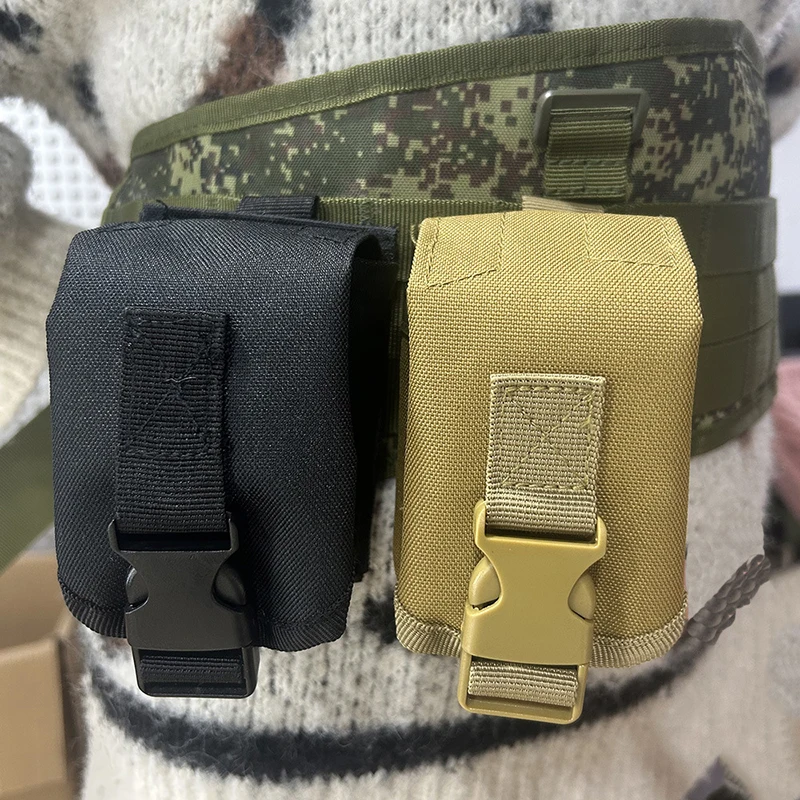 Bolsa táctica Molle mini para cargador de liberación rápida Multicam