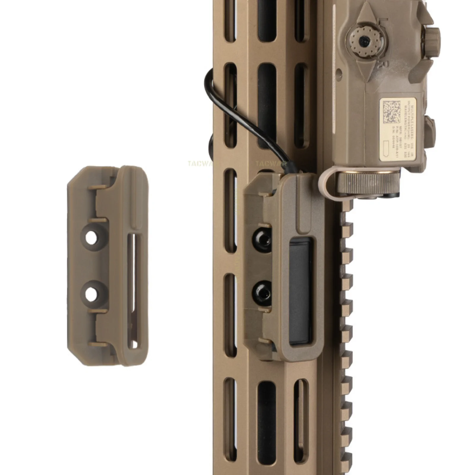Cubierta interruptor presión remoto SF M-LOK para linterna táctica - imagen 3
