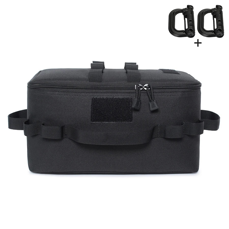 Bolsa organizadora camping utensilios gran capacidad con asas - imagen 2