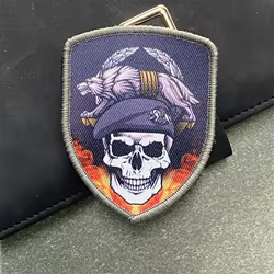 Parche de moral ucraniano – insignia Fuerzas Especiales para mochila