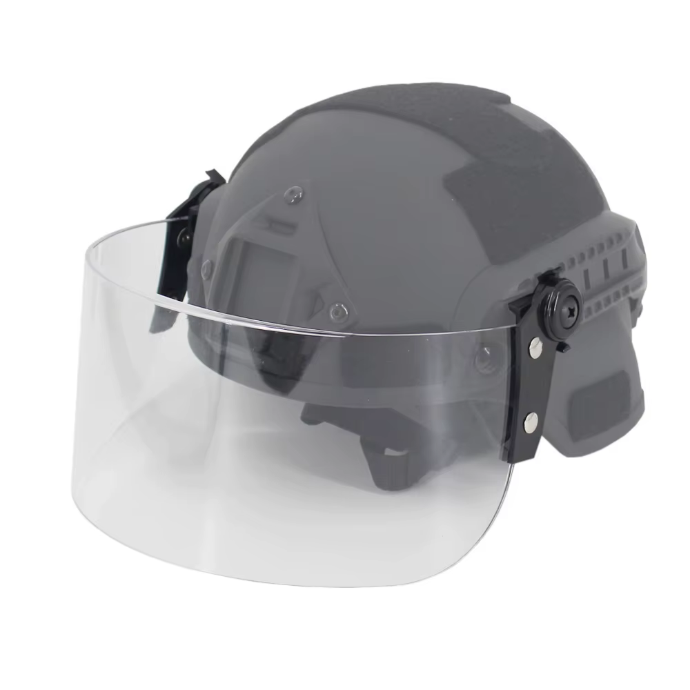 VULPO FAST MICH casco táctico Airsoft con gafas y lente parabrisas - imagen 5