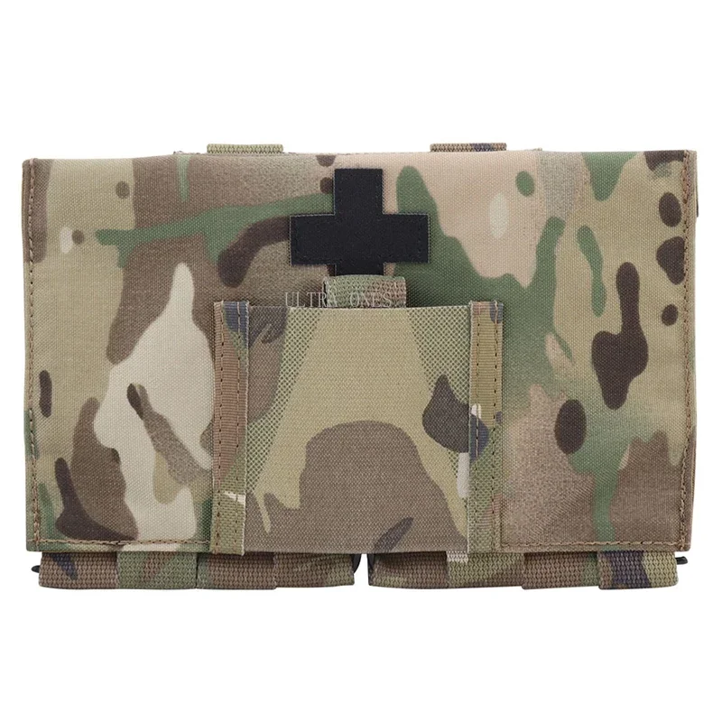 Bolsa primeros auxilios MOLLE táctica – Airsoft caza EMT - imagen 3