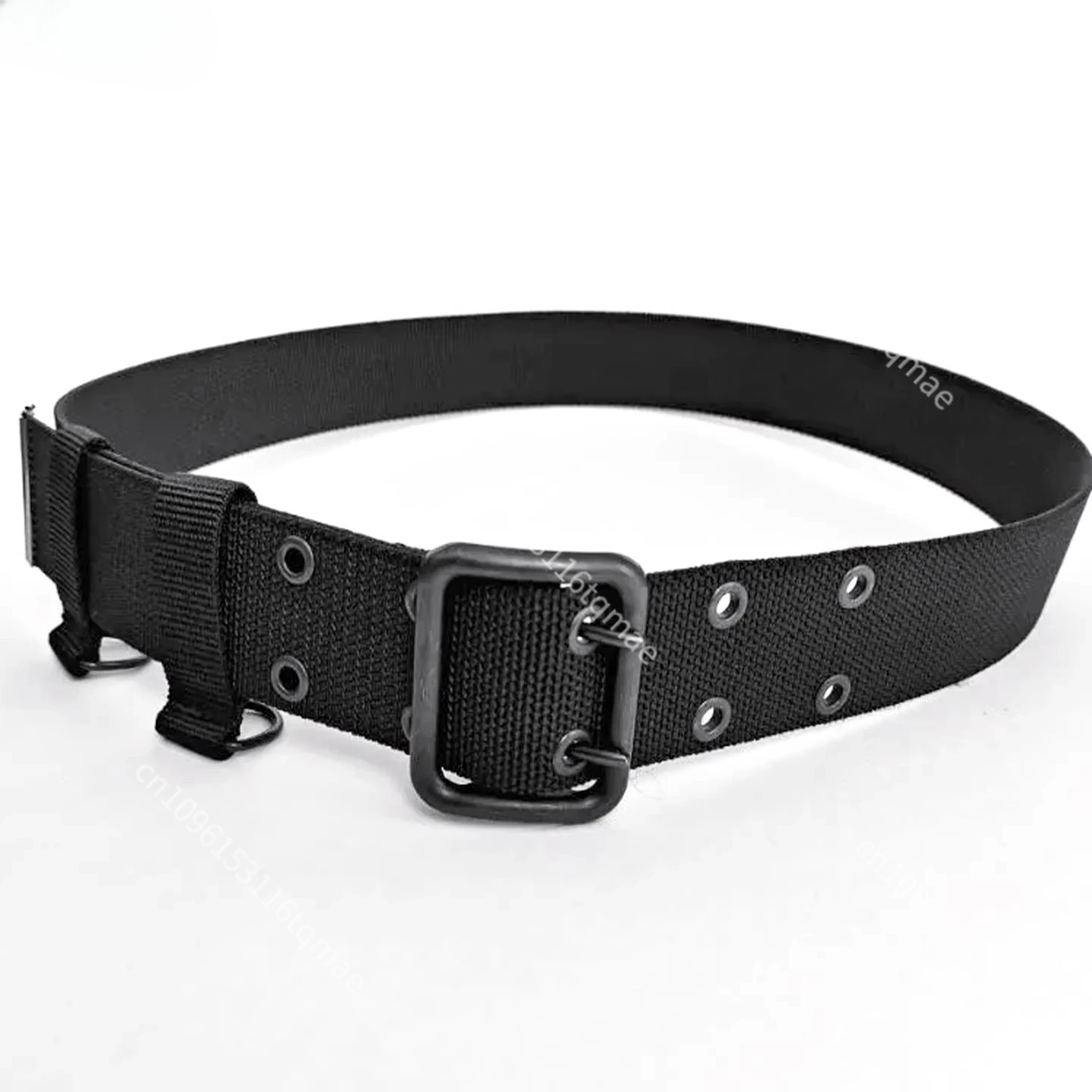 Cinturón táctico VKBO ruso de nailon ventilado negro con doble aguja