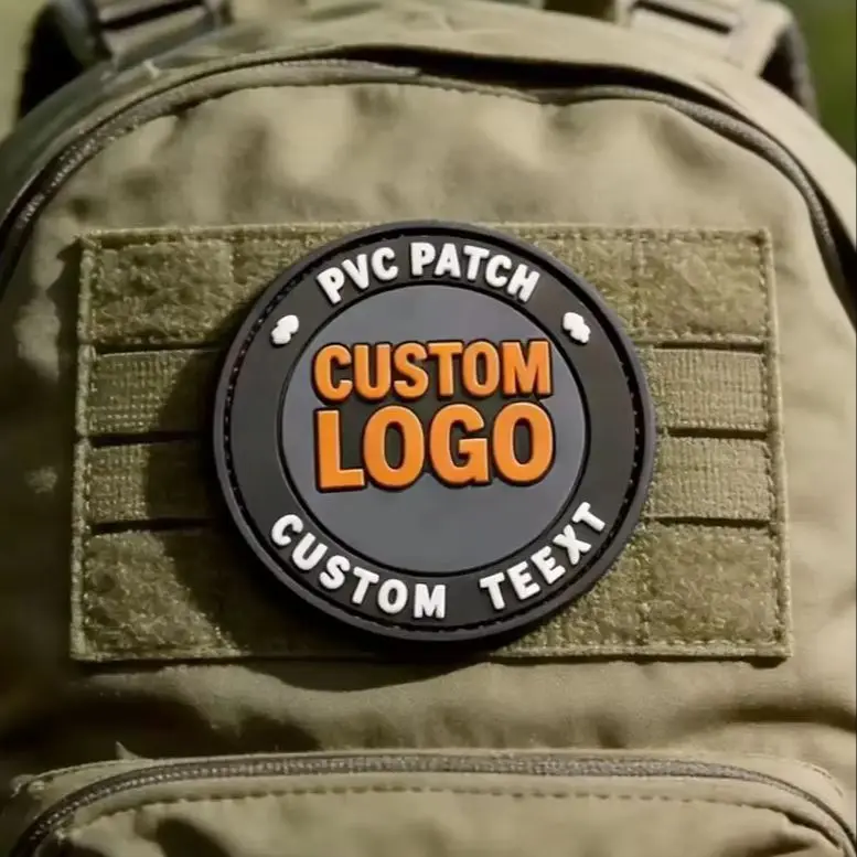 Parche gancho y bucle PVC con logo personalizado dibujos animados - imagen 5