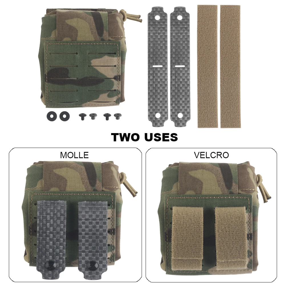 Bolsa táctica MOLLE plegable utilitaria de liberación rápida - imagen 5