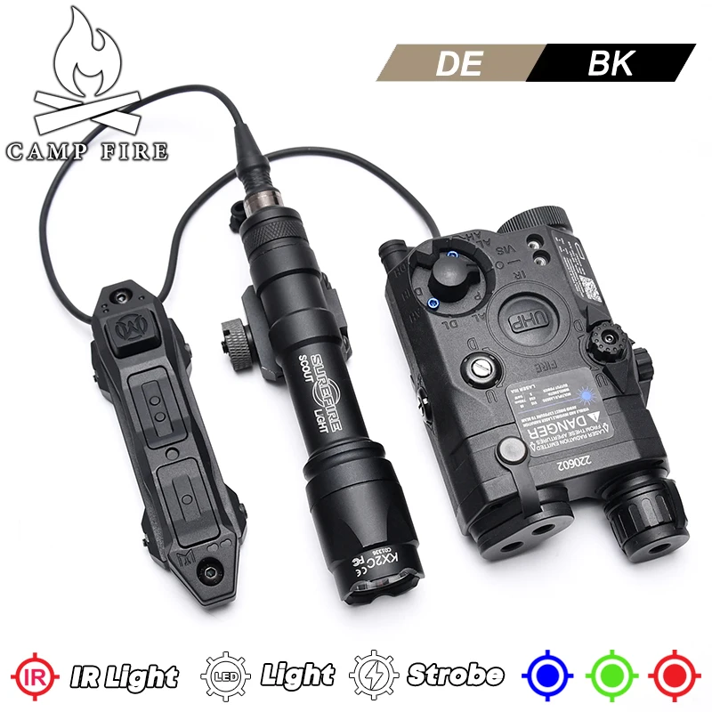 SF PEQ-15 láser IR y luz táctica M600 UHP