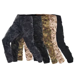 Pantalones tácticos Multicam a prueba de viento tipo cargo