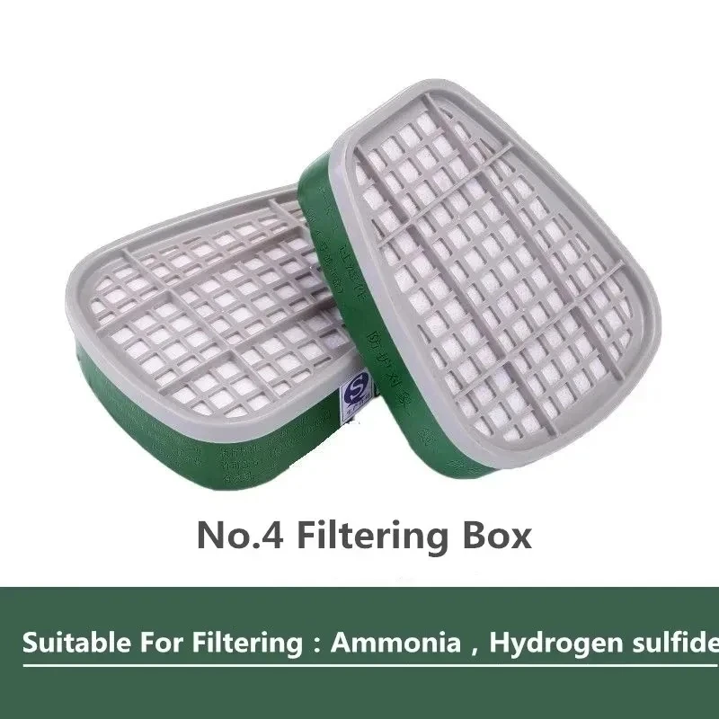 Máscara antigás con filtro químico reemplazable para pintura - imagen 3