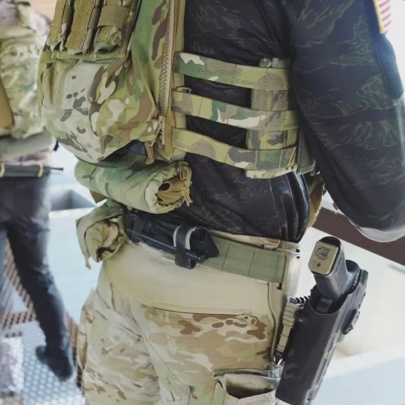 Camisa táctica de secado rápido manga larga cuello V aire libre - imagen 2
