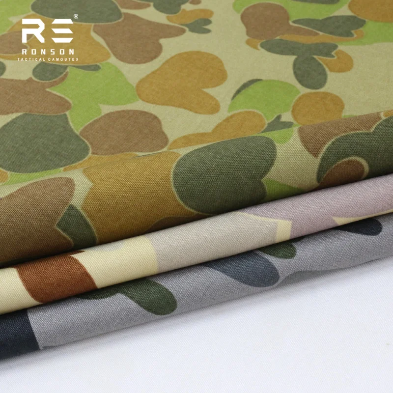 Tela táctica de nylon Oxford 500D con camuflaje australiano