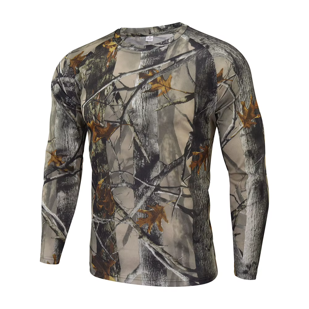 Camiseta táctica térmica primera capa camouflage digital – Secado rápido - imagen 5