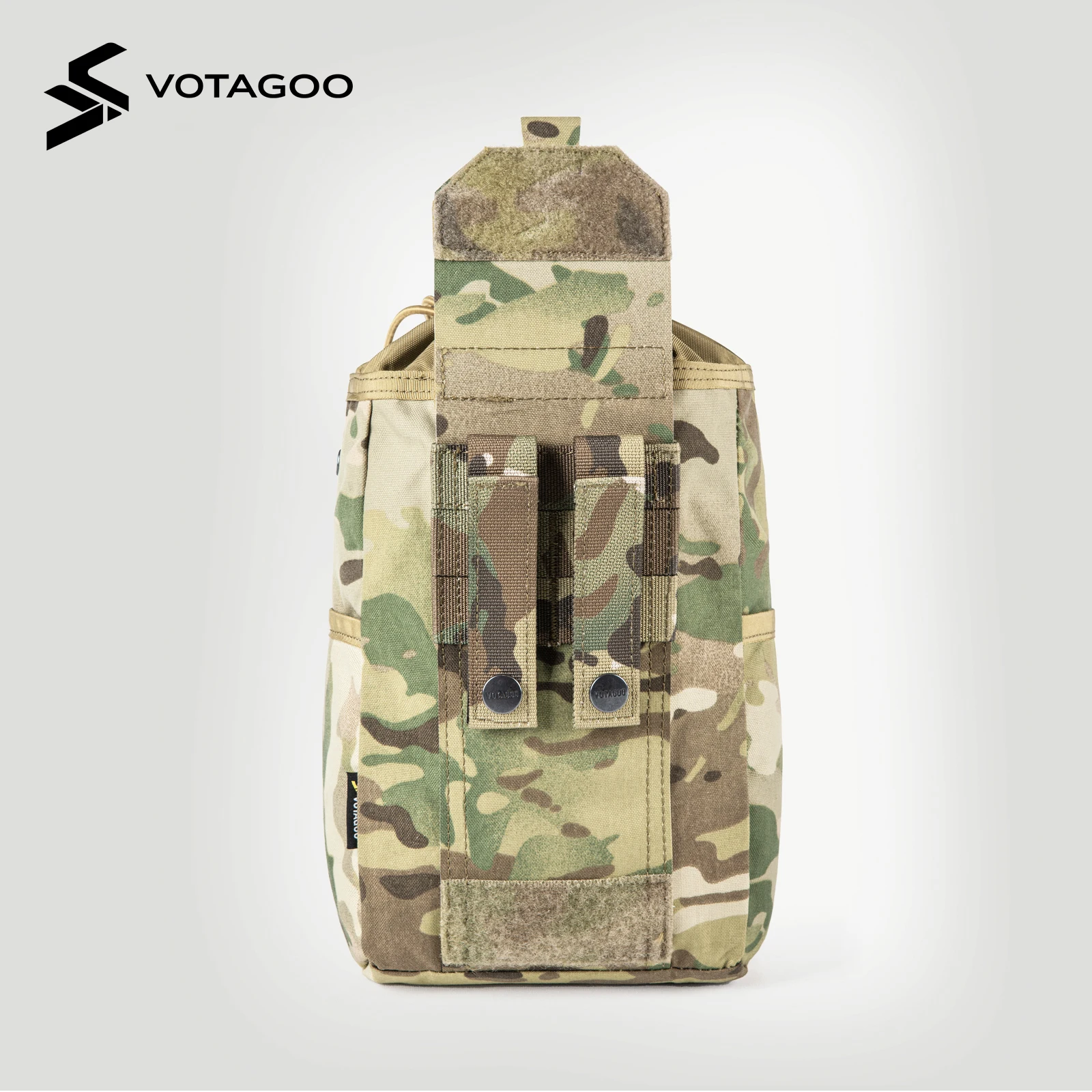 VOTAGOO riñonera táctica MOLLE plegable con cordón para revistas - imagen 4