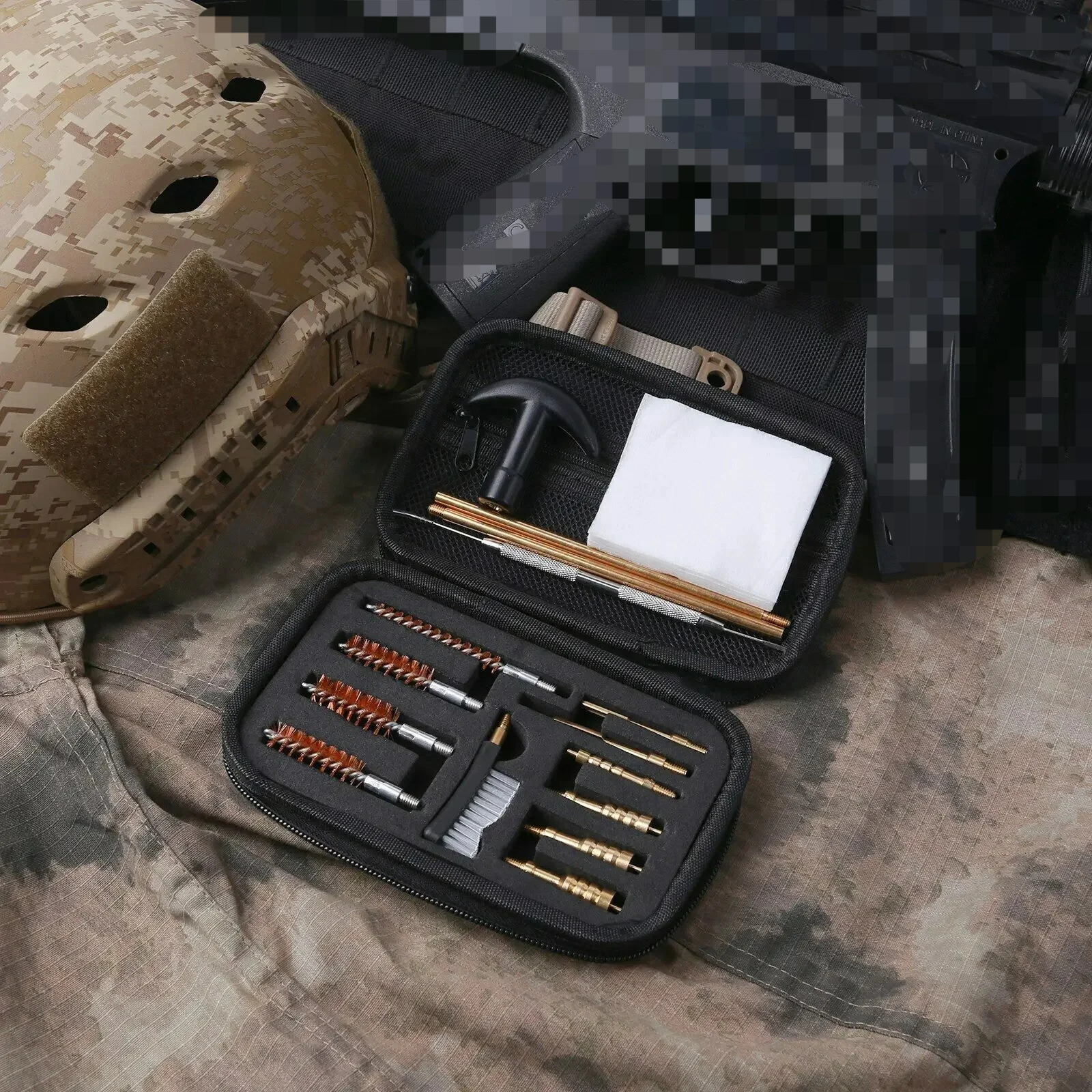 Juego de limpieza para armas con cepillos de nylon 9mm AR15/M4 - imagen 5