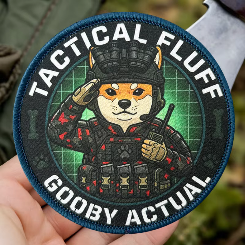 GOOBY ACTUAL parches tácticos gancho y bucle para chaleco perro - imagen 3
