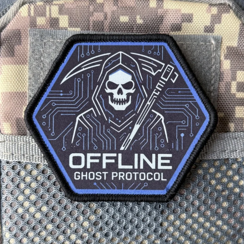 Offline Ghost Protocol – Parche táctico con gancho y bucle - imagen 2