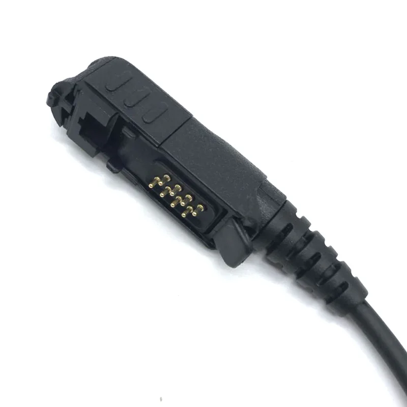 Conector PTT táctico U94 NATO para radio bidireccional y auriculares - imagen 2