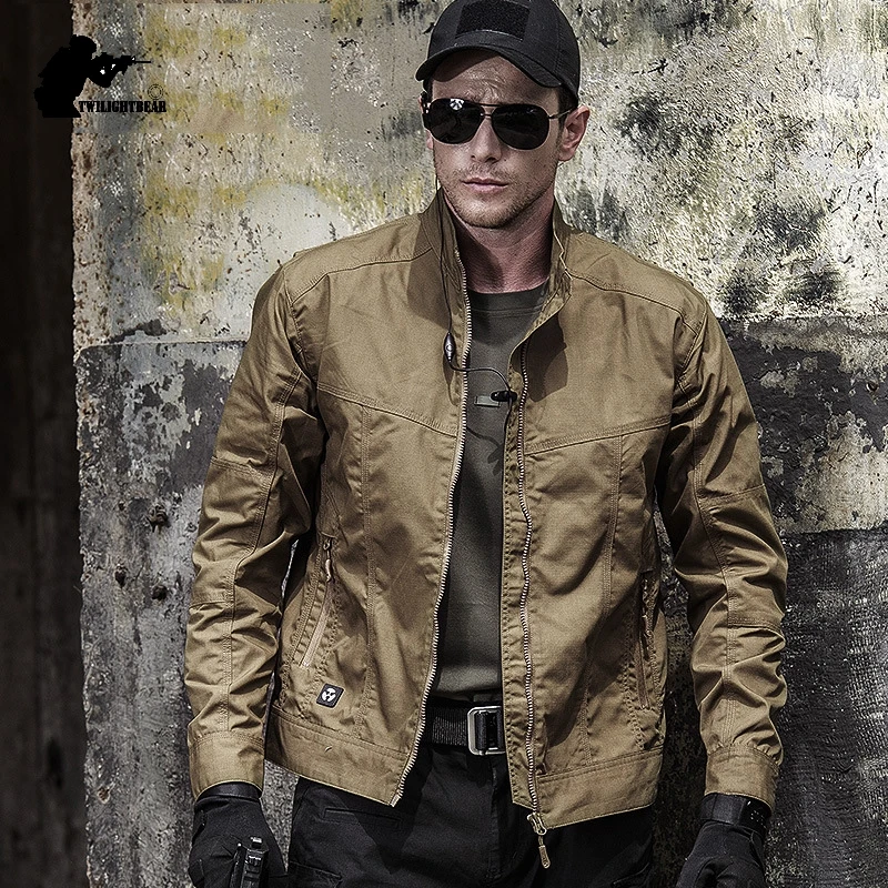 Chaqueta táctica City Archon algodón con bolsillos MOLLE - imagen 2