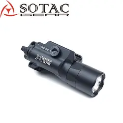 Linterna táctica SOTAC X300U-B LED estroboscópica para riel 20mm