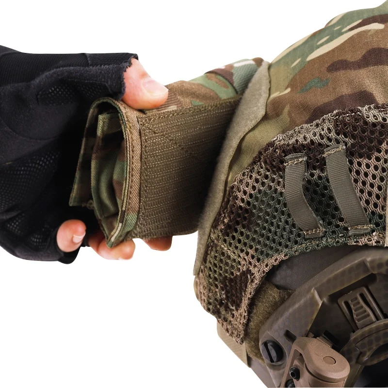 Peso contrapeso táctico casco NVG con bolsa batería desmontable MOLLE - imagen 5