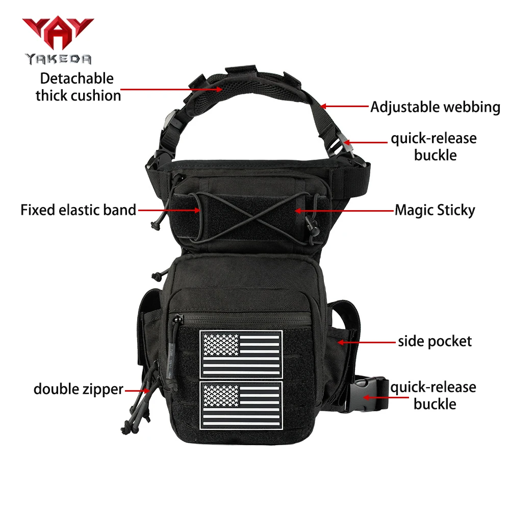 Diseño de compartimentos del bolso YAKEDA