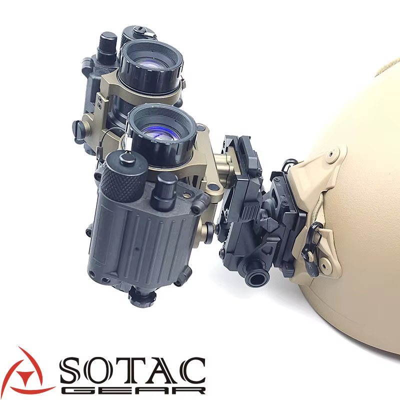 Soporte montaje PVS14 binocular NVG de metal anodizado ligero - imagen 5