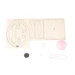 Juego bolas de levitación magnética en madera montaje fácil