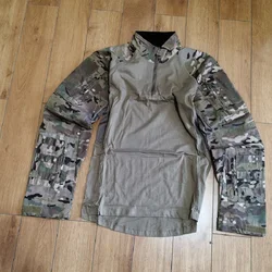 Tela táctica TC5050 combat frog skin a cuadros transpirable