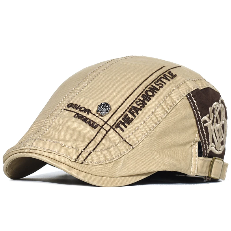 Gorra de algodón con calavera bordada táctica para hombre - imagen 5