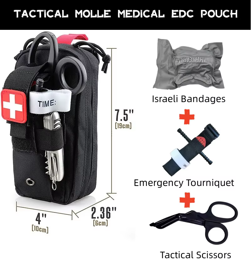 Botiquín EMT táctico Molle EDC Bag