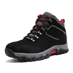 Botas de nieve HIKEUP Trekking Gamuza impermeables para montaña