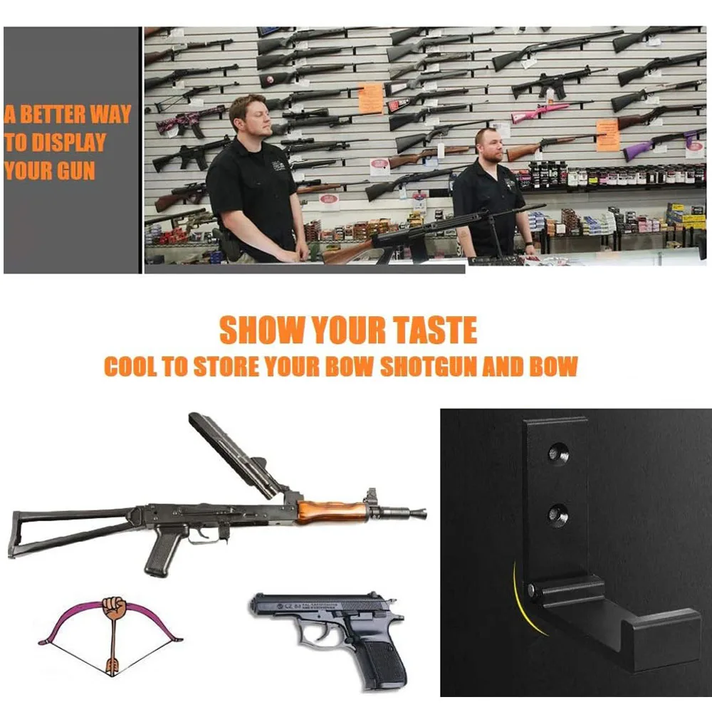 Estante plegable para almacenamiento de pistola