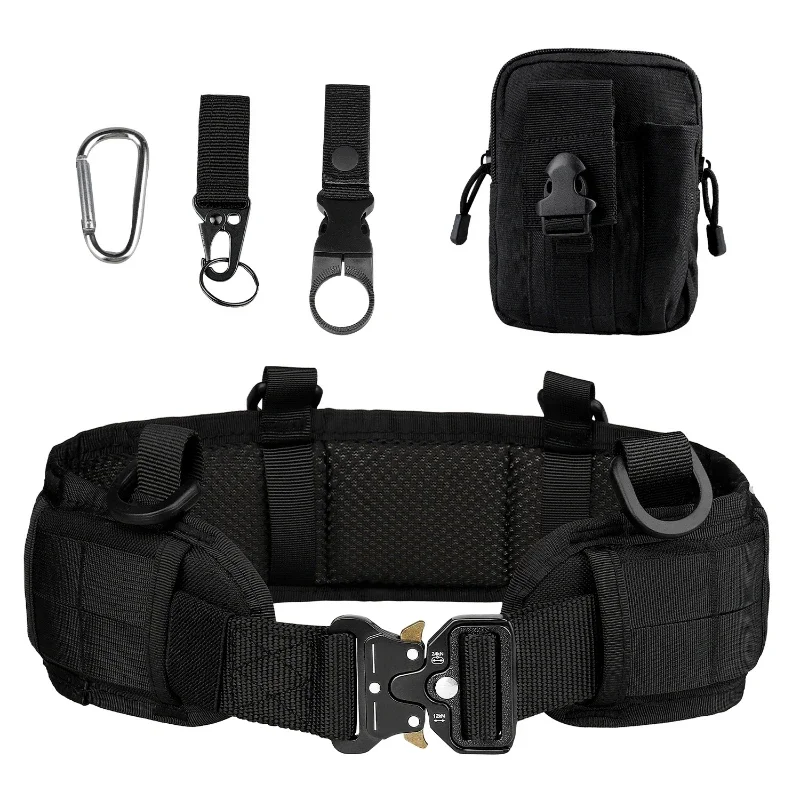 Cinturón táctico MOLLE ajustable acolchado para airsoft - imagen 2