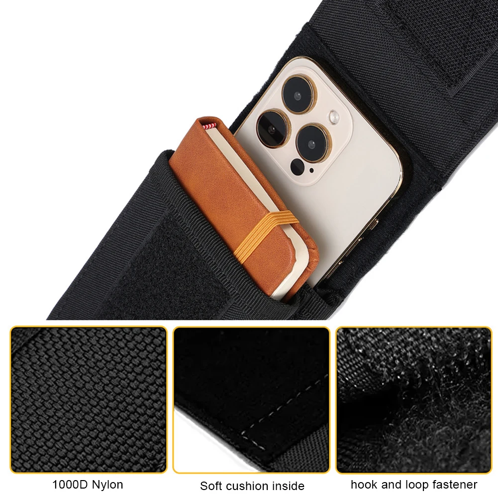 Bolsa táctica MOLLE doble capa para teléfono móvil EDC - imagen 4