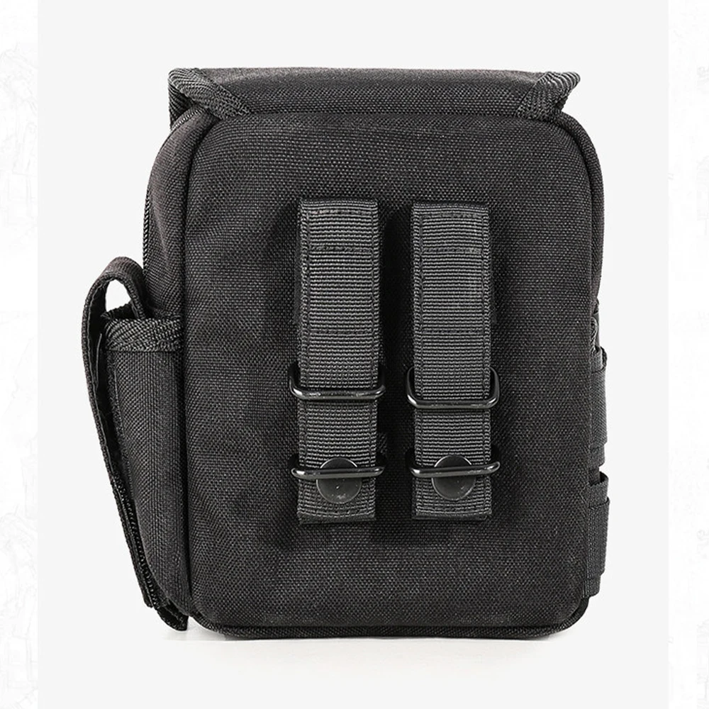 Riñonera táctica MOLLE EDC de cintura con cremallera y compartimentos - imagen 4
