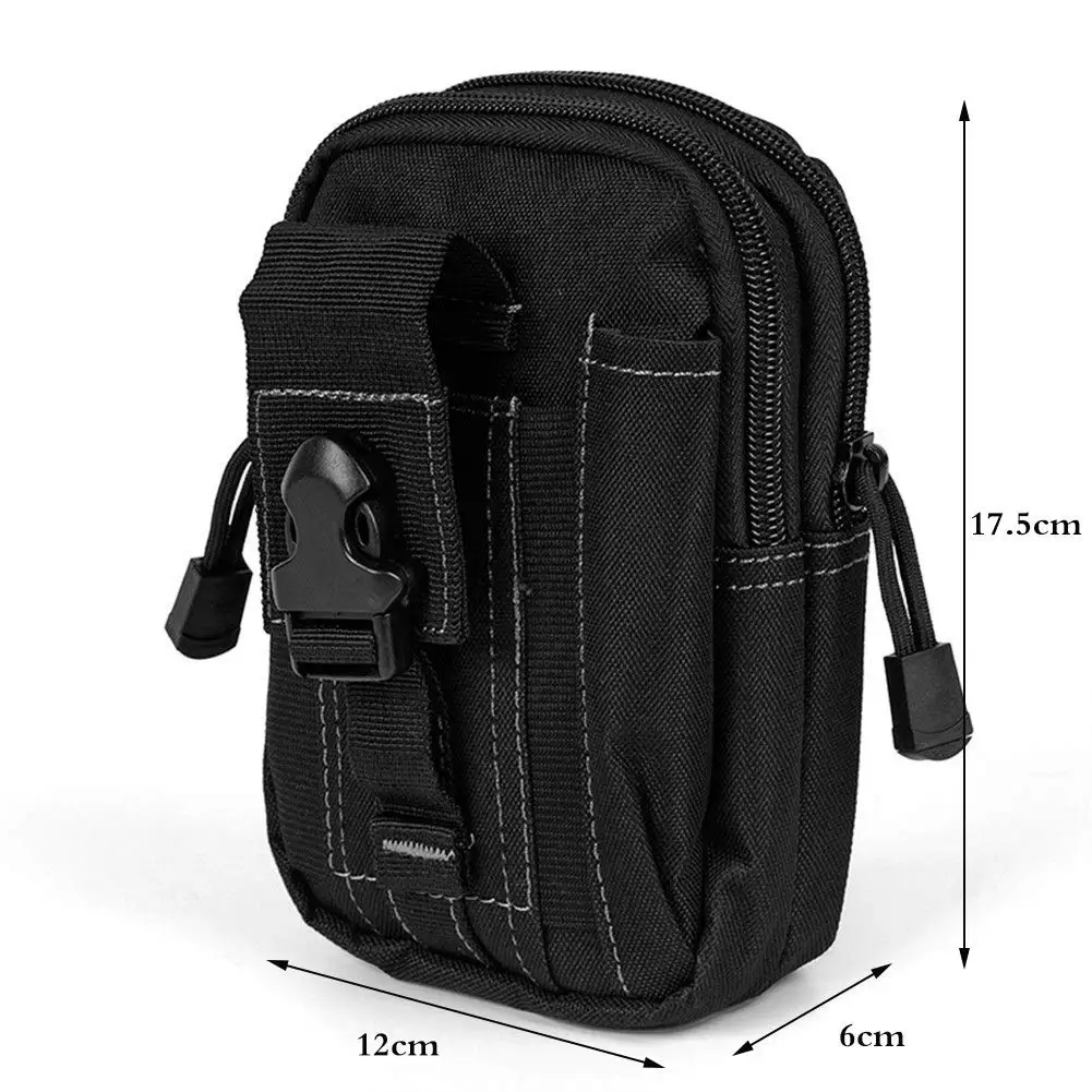 Funda riñonera MOLLE para teléfono – Táctica de cintura - imagen 2