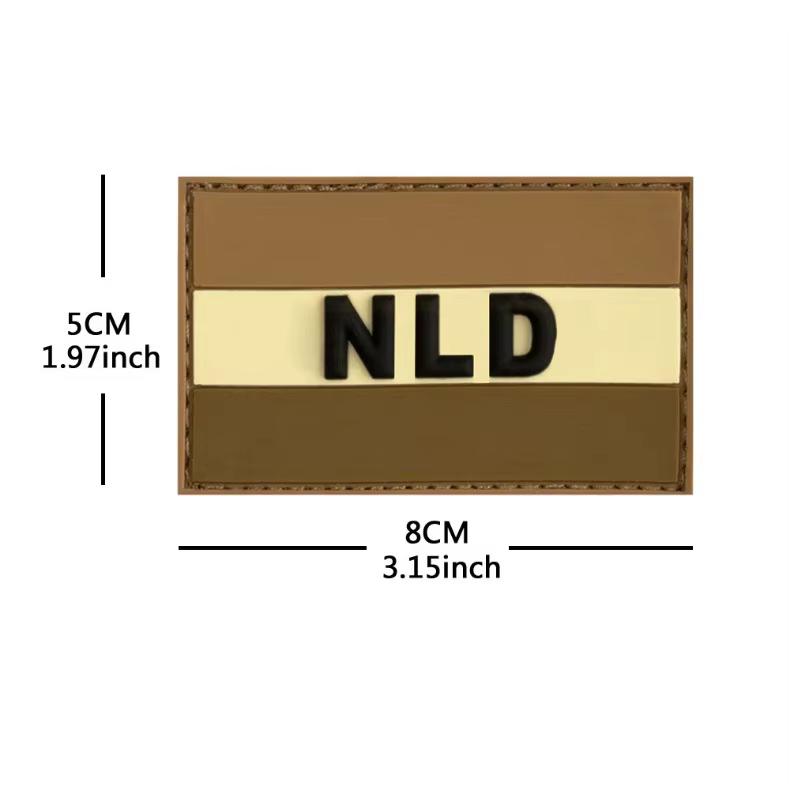 Parche en gancho para personalización