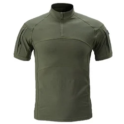 Camisa de combate táctica manga larga camuflaje