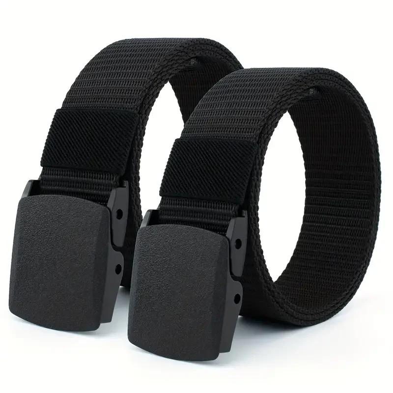 Cinturón táctico nailon con hebilla automática – Militar