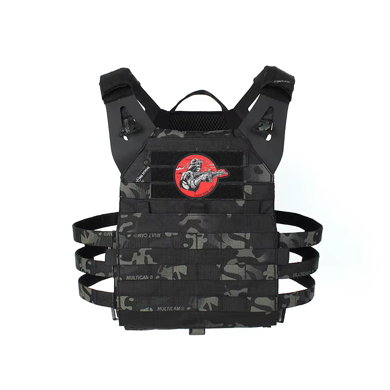 Parche Bordado Dark Side CQB Insignia Táctica para Chaleco y Mochila - imagen 5