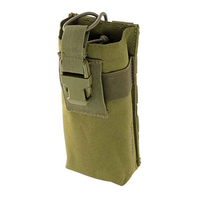 Porta cantimplora táctica MOLLE con funda para radio y walkie - imagen 4