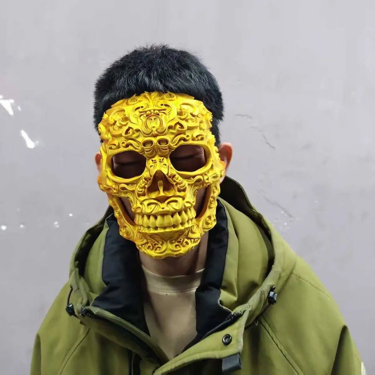 Máscara Táctica Calavera 3D para Cosplay y Festivales - imagen 3