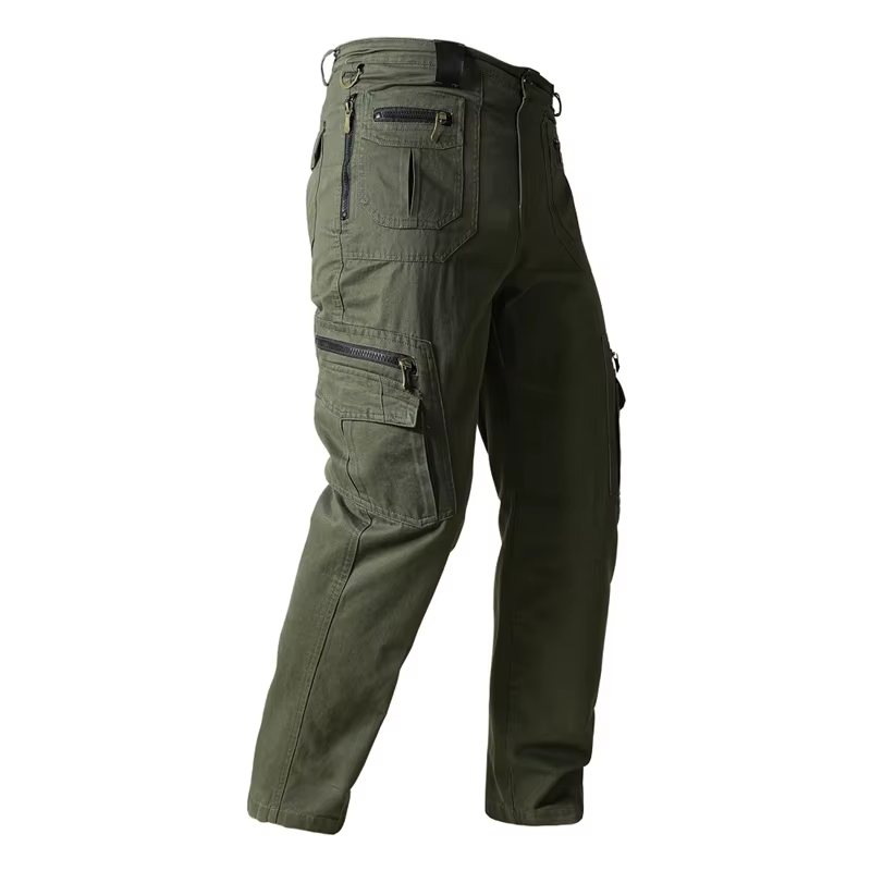 Pantalones Cargo Tácticos Algodón Hombre – Bolsillos estratégicos