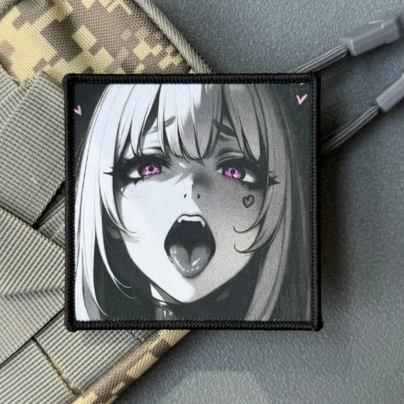 Parche táctico insignia morale impresa con velcro para mochila - imagen 4