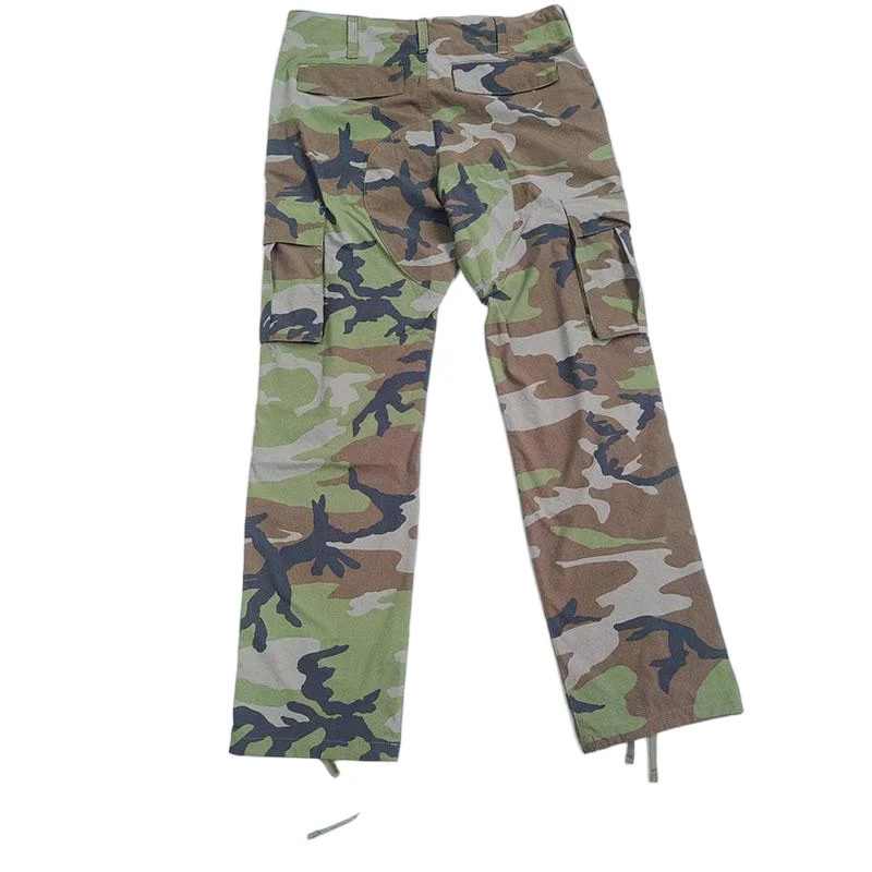 Pantalones tácticos camuflaje secado rápido hombre, múltiples bolsillos - imagen 3