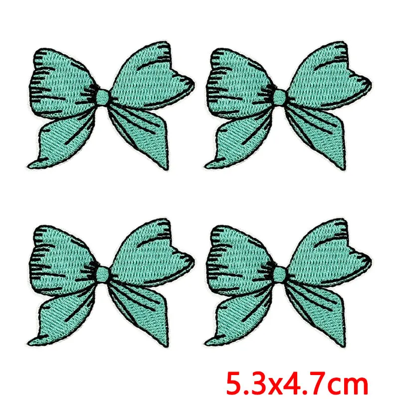 Parche bordado corazón pastel termoadhesivo para ropa y mochila - imagen 3