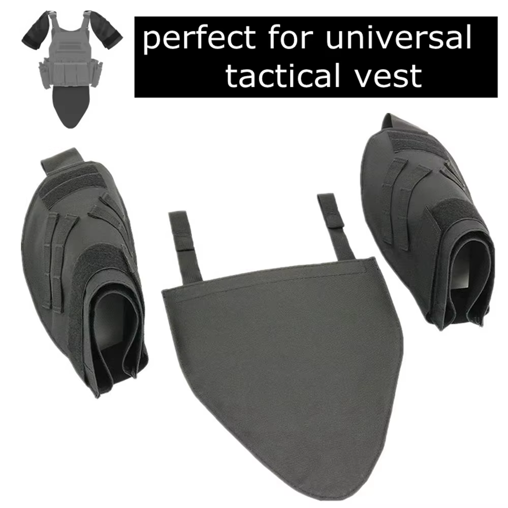 Protecciones MOLLE hombros, entrepierna y deltoidal para airsoft - imagen 4