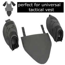 Protecciones MOLLE hombros, entrepierna y deltoidal para airsoft