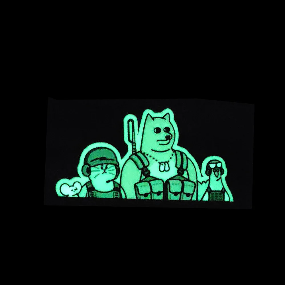 Parche táctico Beast and Friends con velcro para chaqueta - imagen 5